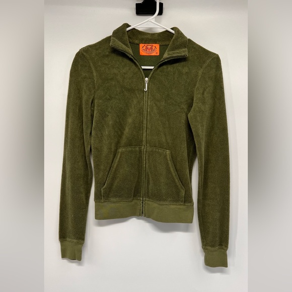 Juicy Couture Tops - Juicy Couture Terry cloth jacket